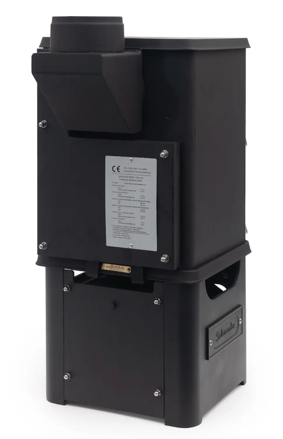 support poele a vois vue arriere